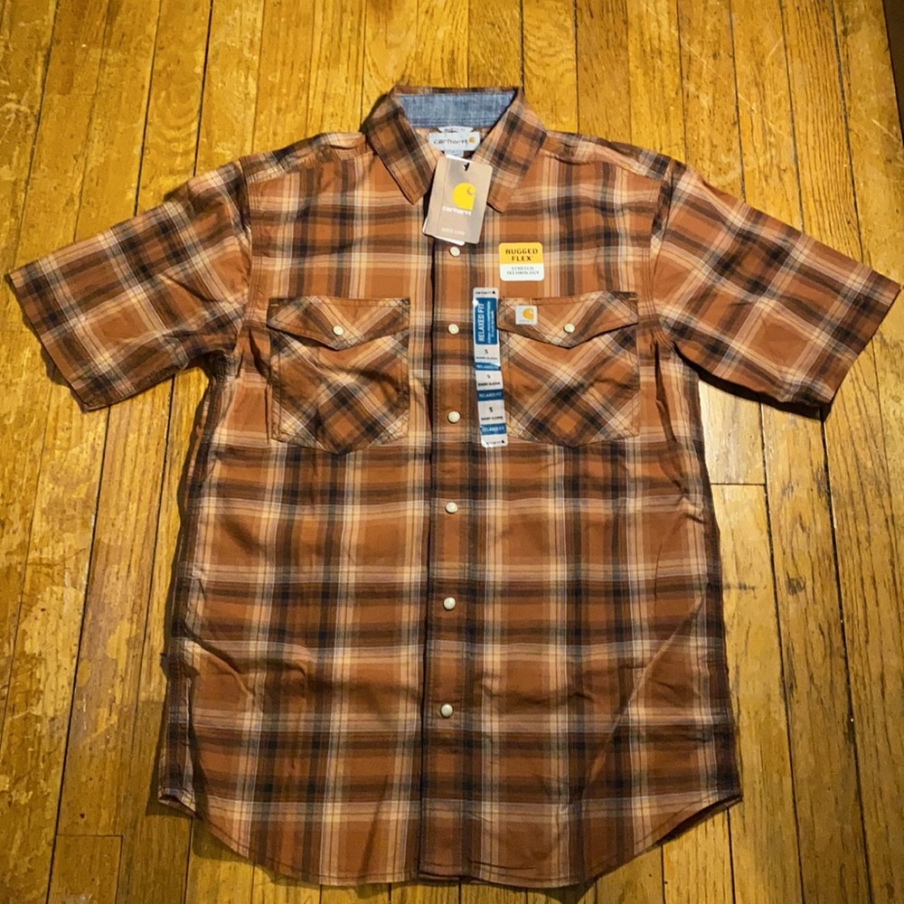 Carhartt Rugged Flex Short Sleeve Button Down